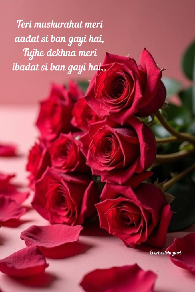 romantic shayari in english with heart touching lines