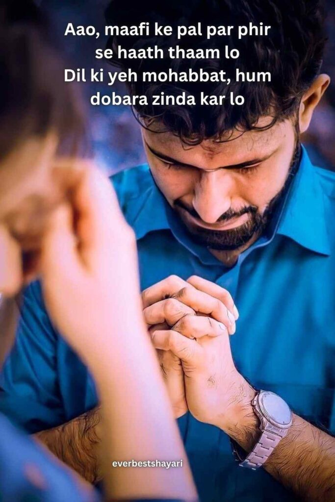sorry shayari in english from girl
